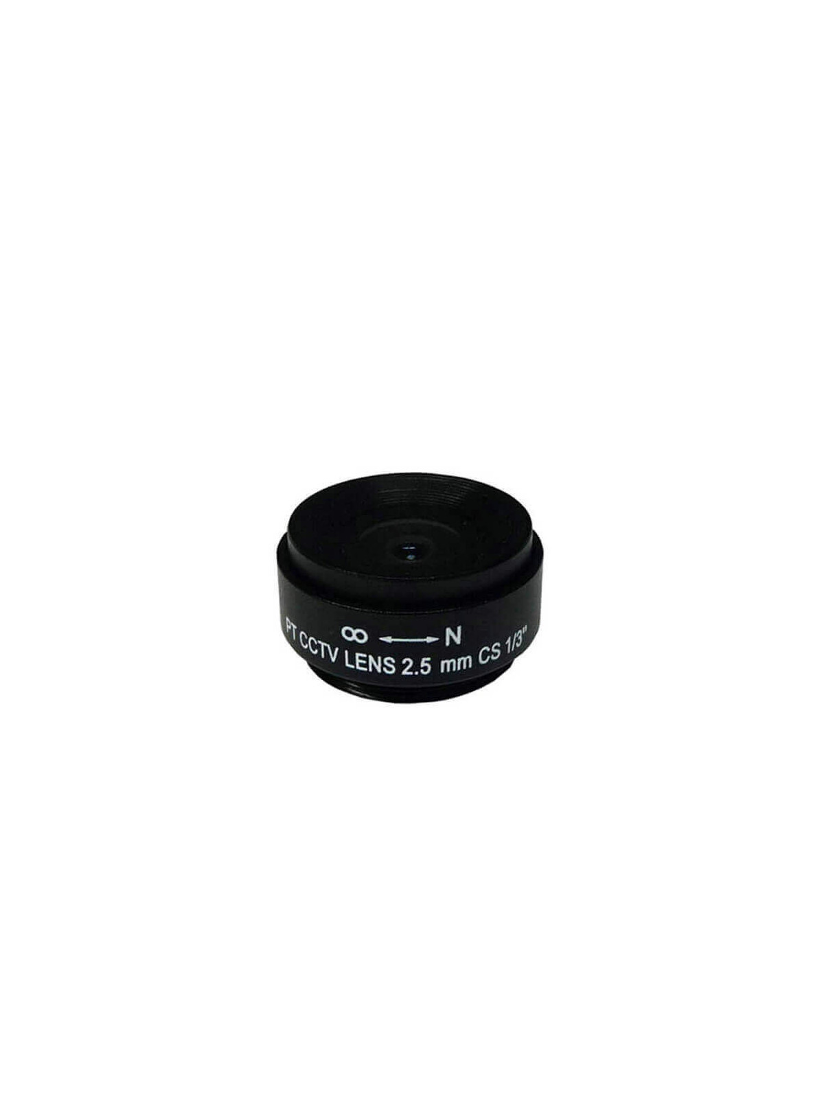 Óptica fija para cámara videovigilancia  2.5mm SSE02512NI