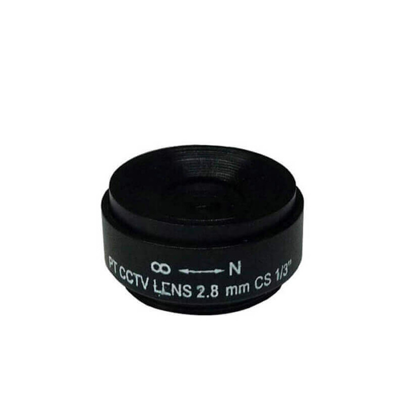 Óptica fija para cámara videovigilancia  2.8mm SSE02812NI