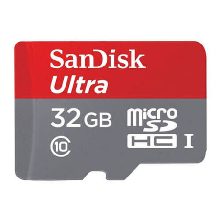 Tarjeta de memoria Micro SD  32Gb Sandisk Ultra Clase 10 80MB/s