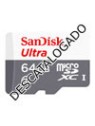 Tarjeta de memoria Micro SD 64Gb Sandisk Ultra Clase 10 48MB/s