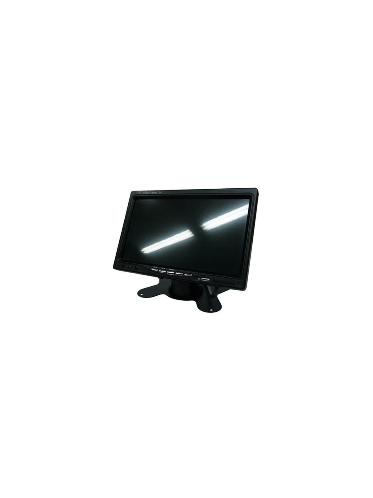 Pantalla LCD  7" para cámara trasera LS726 640x480 RCAx2 Audio 12/24V