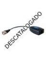 Transmisor pasivo de video de 1 canal por par trenzado con convertidor 12V Utepo UTP101PVHD-RM12