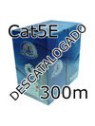 Cable de red UTP Cat5E Calidad C 24AWG 4Al 4Fe (300m)