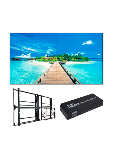 KIT-VIDEOWALL46-2X2-WALL-V2