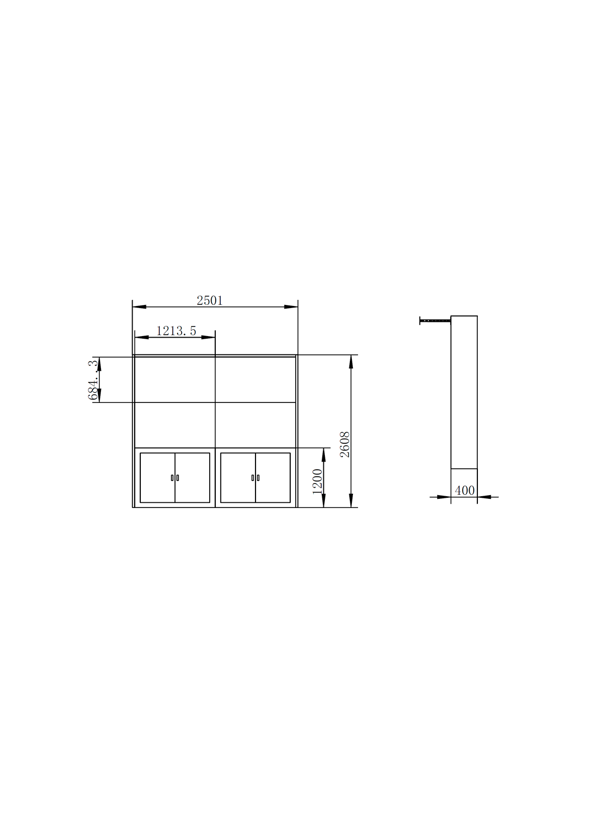 KIT-VIDEOWALL55-2X2-FLOOR-V2