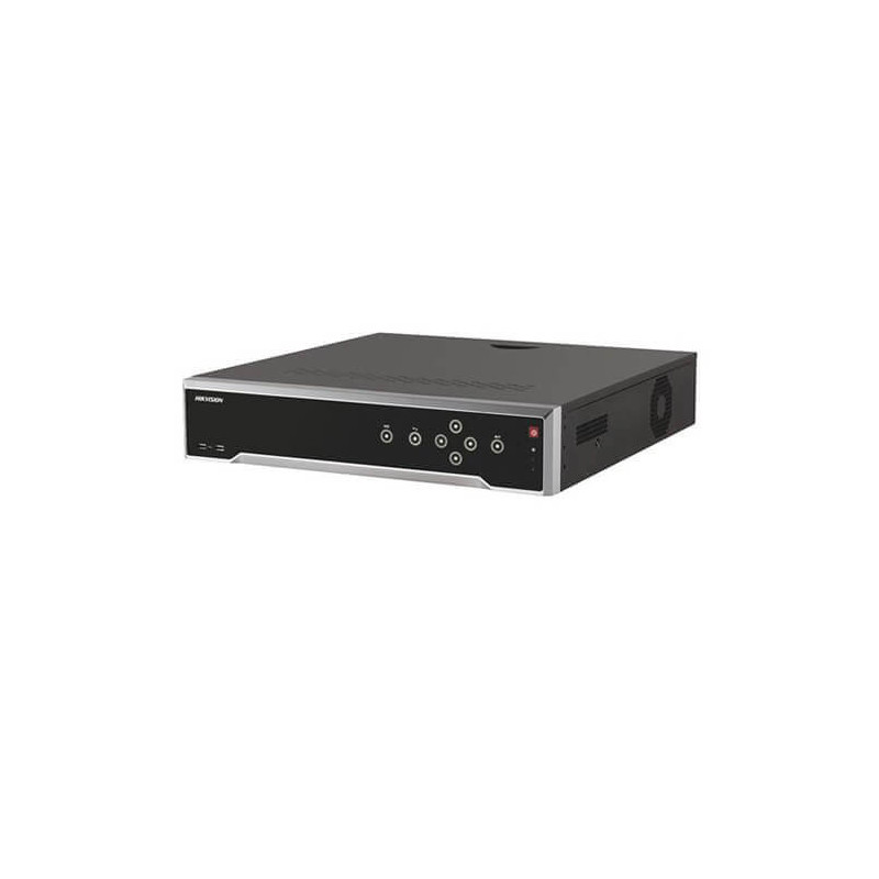 Grabador NVR  Hikvision DS-7732NI-I4/16P 32ch 12MP 256Mbps H265 HDMI4K SATAx4 Alarmas POEx16