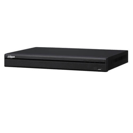 Grabador NVR Dahua    NVR4216-16P-4KS2/L 16ch 8MP 128Mbps H265+ HDMI4K SATAx2 POEx16 Alarmas