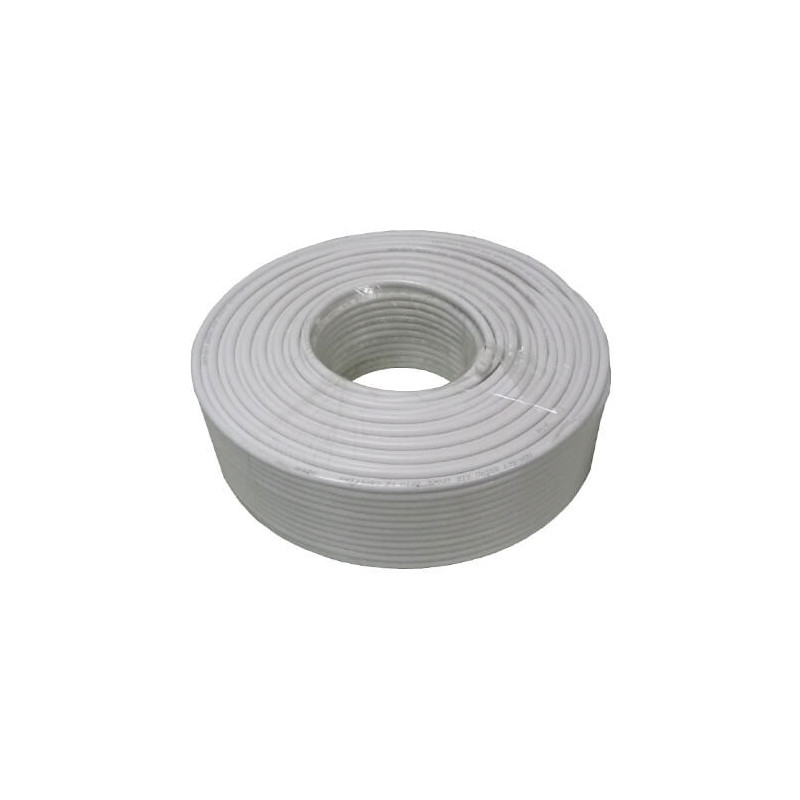 Cable coaxial RG59 Blanco (300m)