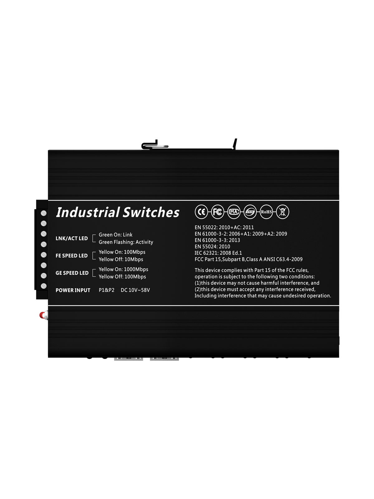 SW1208HIPOE-MGF-240-DIN