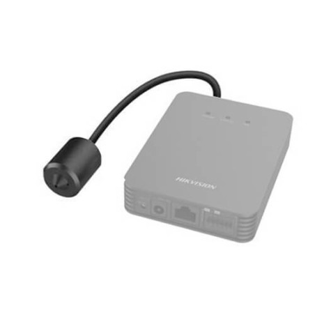 Cámara Pinhole IP Hikvision DS-2CD6412FWD-L10 1.3MP PRO 0.01Lux 3.7mm pinhole H264 WDR cable 8m