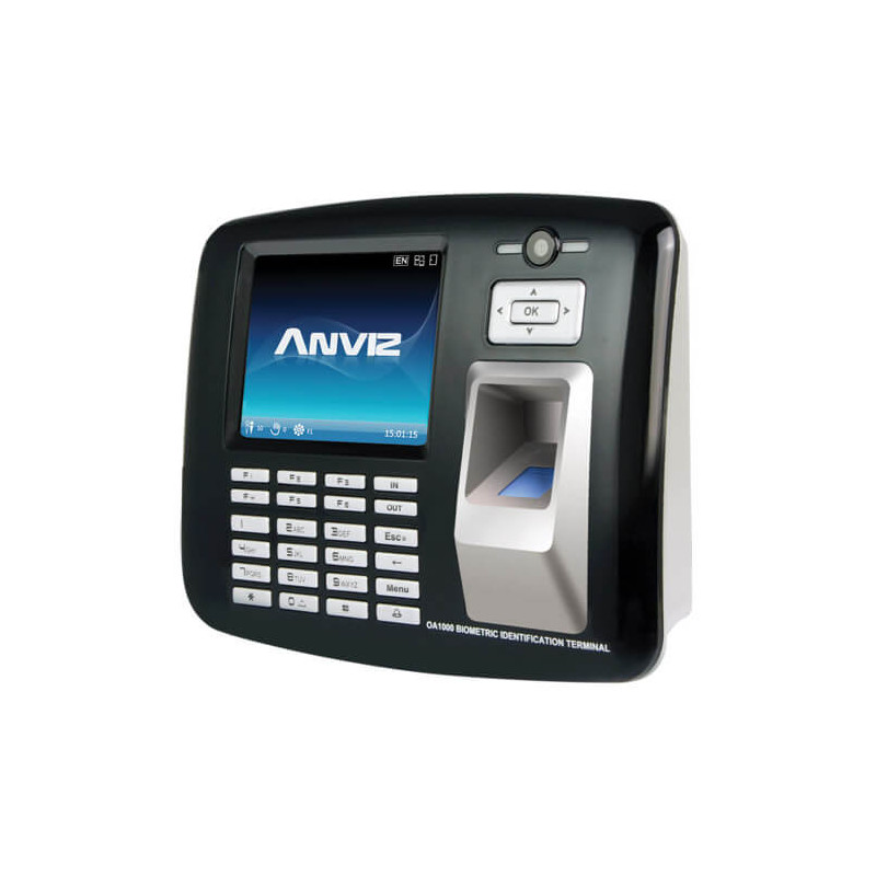 Control de presencia y accesos Anviz OA1000-MERCURY Huellas RFID Teclado Cámara USB RS232