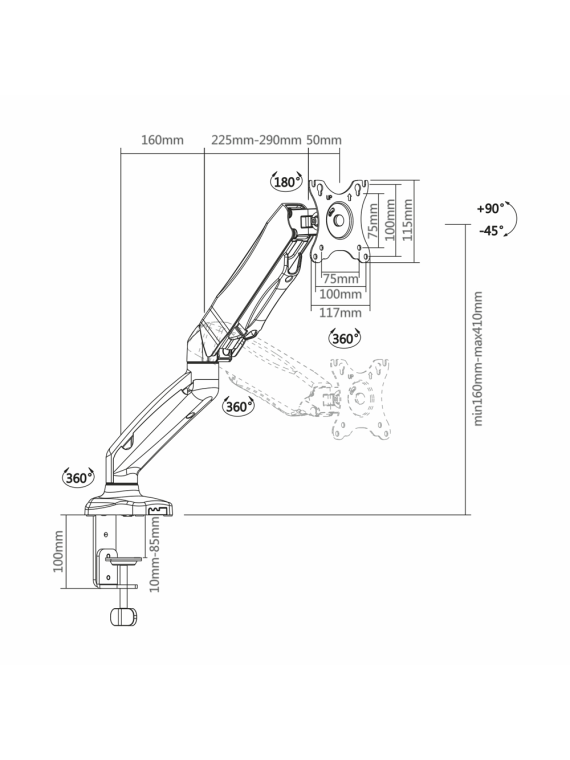 TVM-1327DESK-FLEX