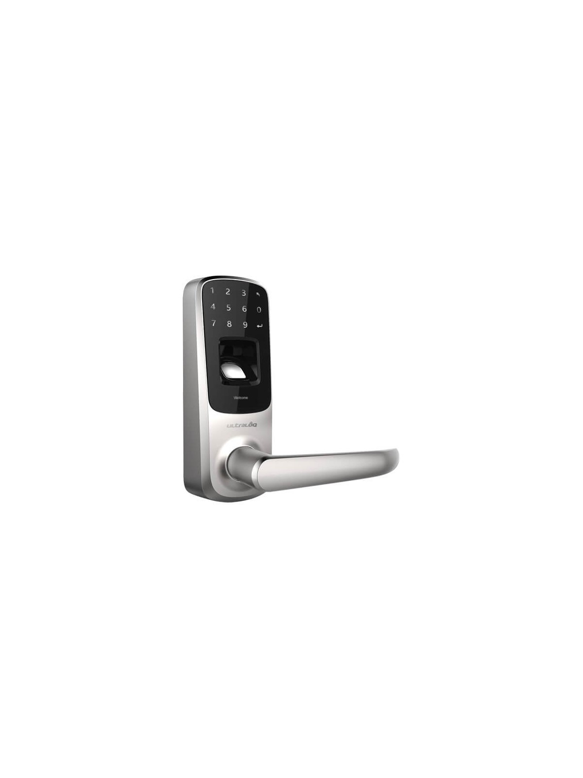 Cerradura inteligente Anviz Ultraloq UL3-BT-SN para control de accesos Lector Biométrico Teclado Bluetooth Autónoma