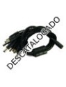 Cable alimentación 1 a 16 (1x2.1mm macho a 16x2.1mm hembra)