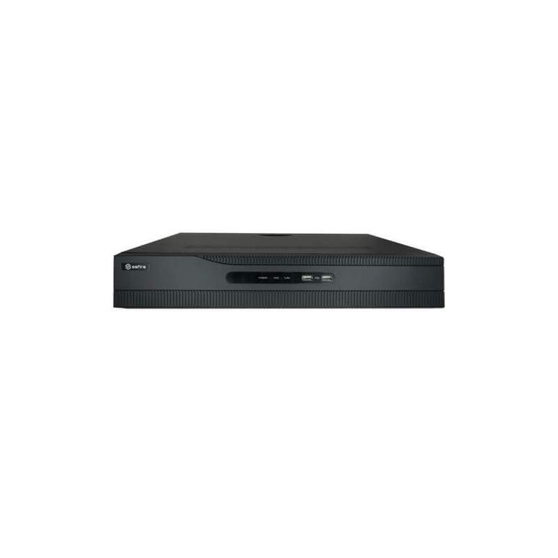Grabador NVR  Safire    SF-NVR6432-4K 32ch 8MP 256Mbps H265+ HDMI4K SATAx4 Alarmas
