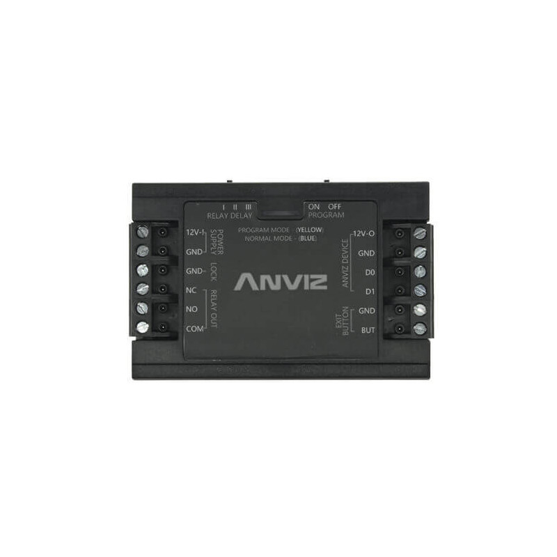 Controladora independiente ANVIZ SC011 Wiegand26 Pulsador Relay NO/NC
