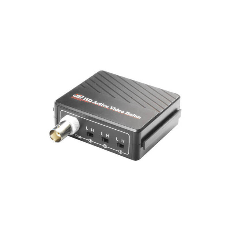 Transceptor activo de video HD de  1 canal por par trenzado BA615A-RX