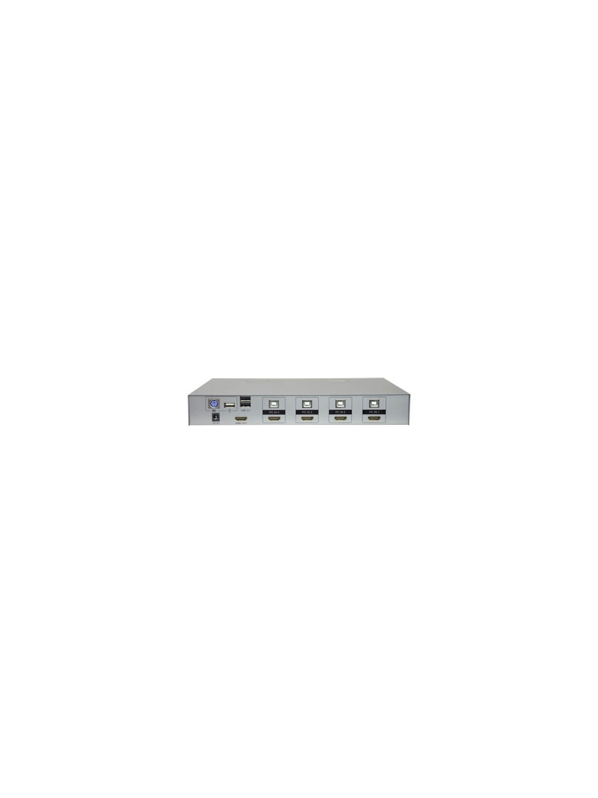 Switch KVM HDMI 4 entradas (4x1) 4xUSB type B HDMI-KVM-SW-4K