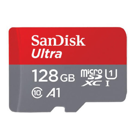 Tarjeta de memoria Micro SD 128Gb Sandisk Ultra Clase 10 80MB/s