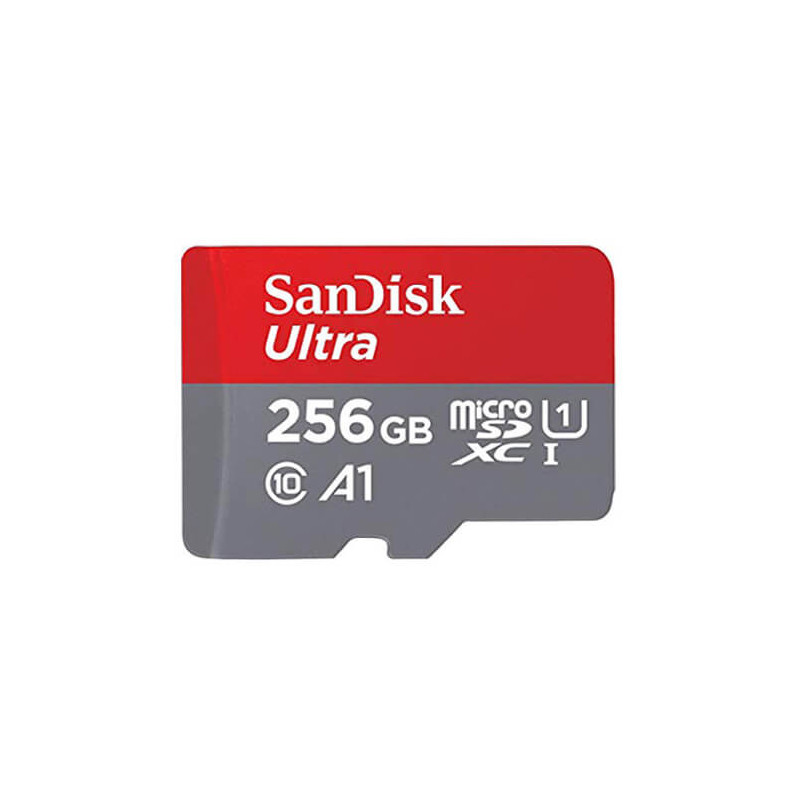 Tarjeta de memoria Micro SD 256Gb Sandisk Ultra Clase 10 80MB/s