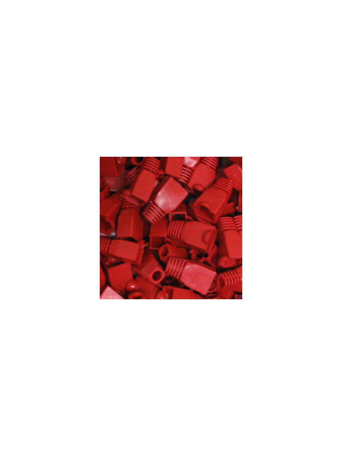 Protector cable red RJ45 Rojo