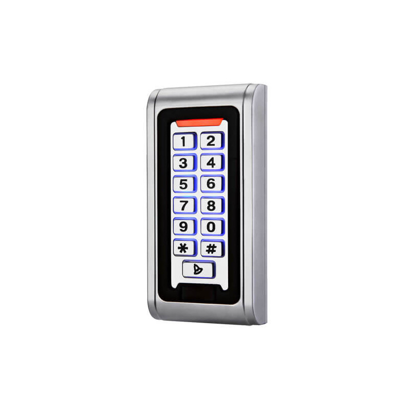 Control de accesos autónomo AC103 Teclado RFID Wiegand26 Relé Alarma Timbre IP68