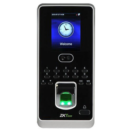 Control de presencia y accesos biométrico ZKTeco ZK-MULTIBIO800 FaceID RFID Teclado TCP/IP USB