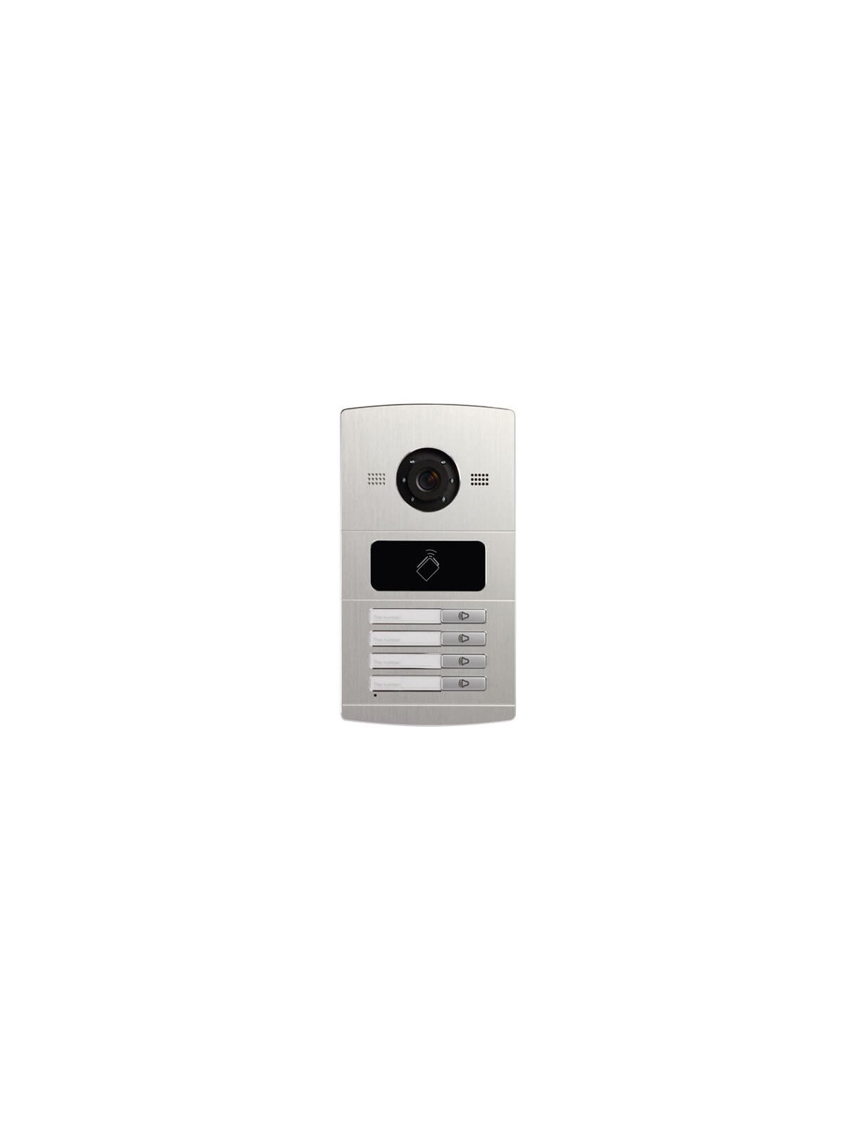 Videoportero  IP Safire SF-VI108E-IP (4 botones) cámara 1.3MP Alarmas Mifare