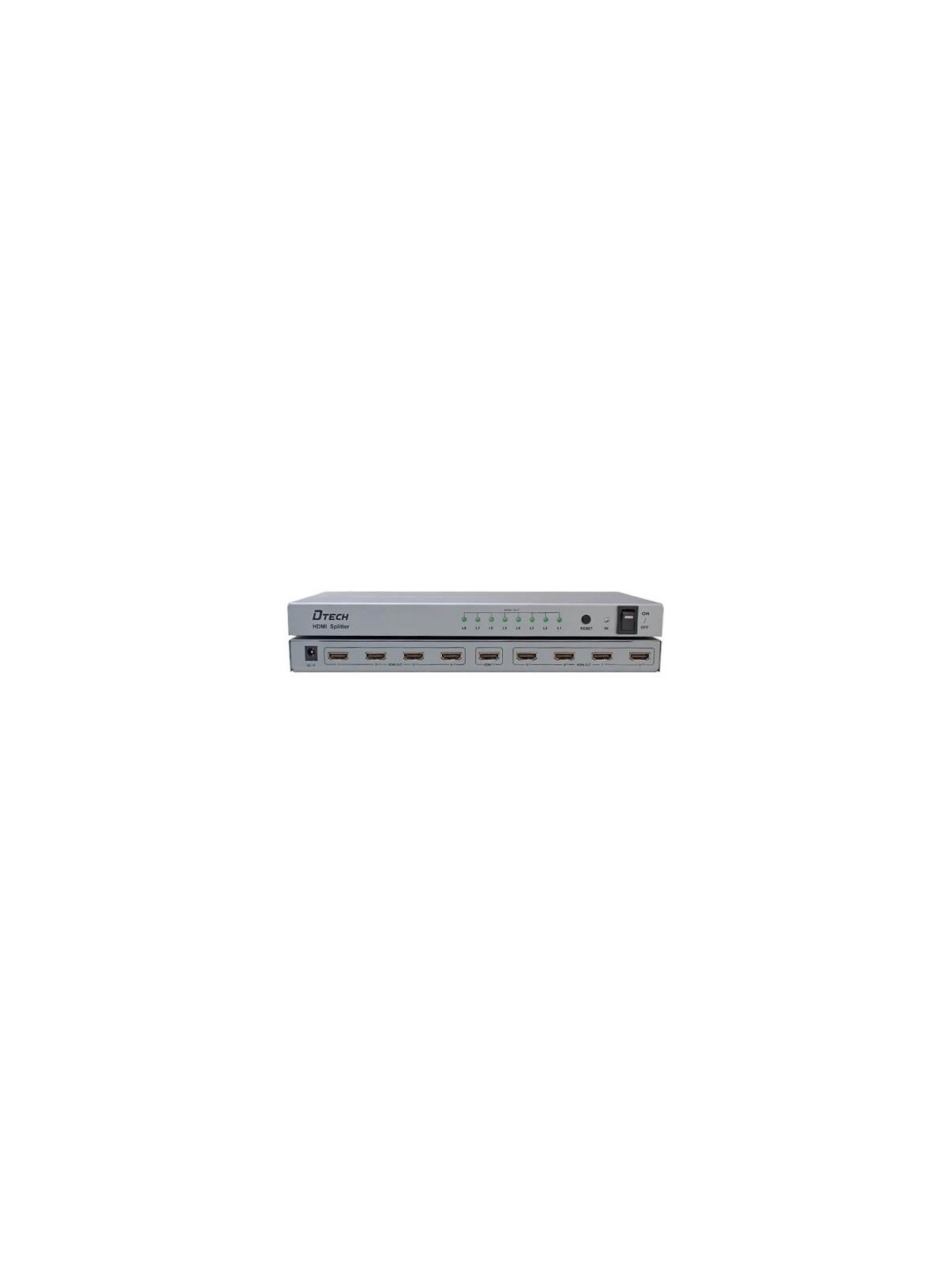 Splitter HDMI  8 canales 4K (8x1ch)