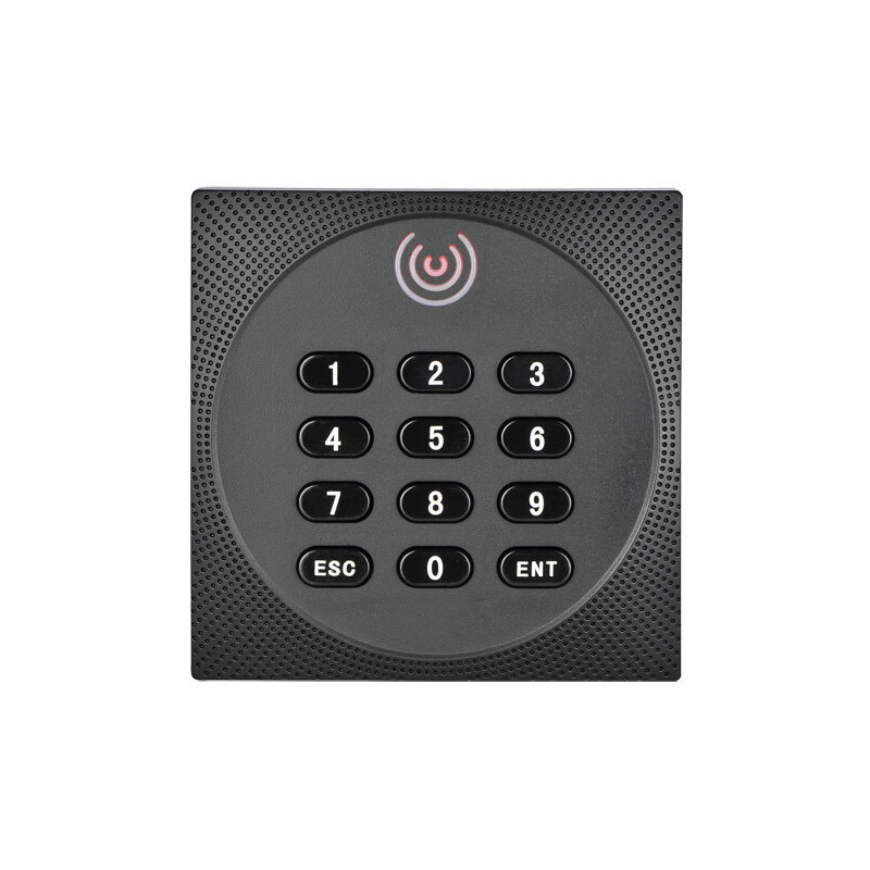 Lector de accesos ZKTeco ZK-KR612E RFID PIN Indicador LED y acústico Wiegand26 IP64