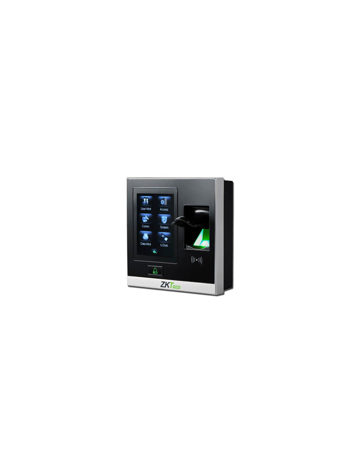 Control de presencia y accesos ZKTeco ZK-AC400MF Huellas Mifare Teclado USB