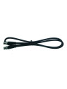 Cable alargo   coaxial RG59 BNC negro (1m)