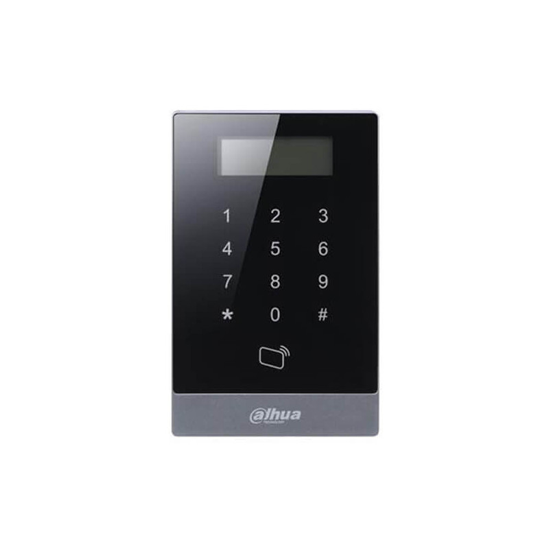 Lector autónomo Dahua ASI1201A-D RFID Teclado RS485 Wiegand IP55