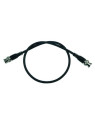 Cable alargo   coaxial RG58 BNC negro (0.5m)