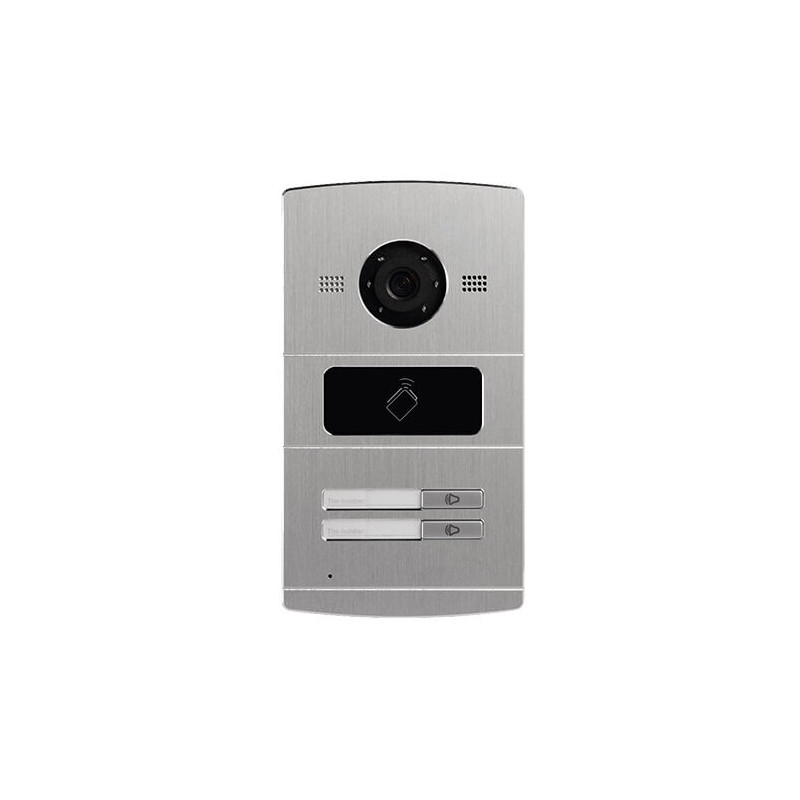 Videoportero  IP Safire SF-VI107E-IP (2 botones) cámara 1.3MP Alarmas Mifare