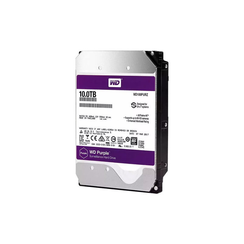 Disco Duro  Western Digital Purple 10Tb (10000Gb) SATA