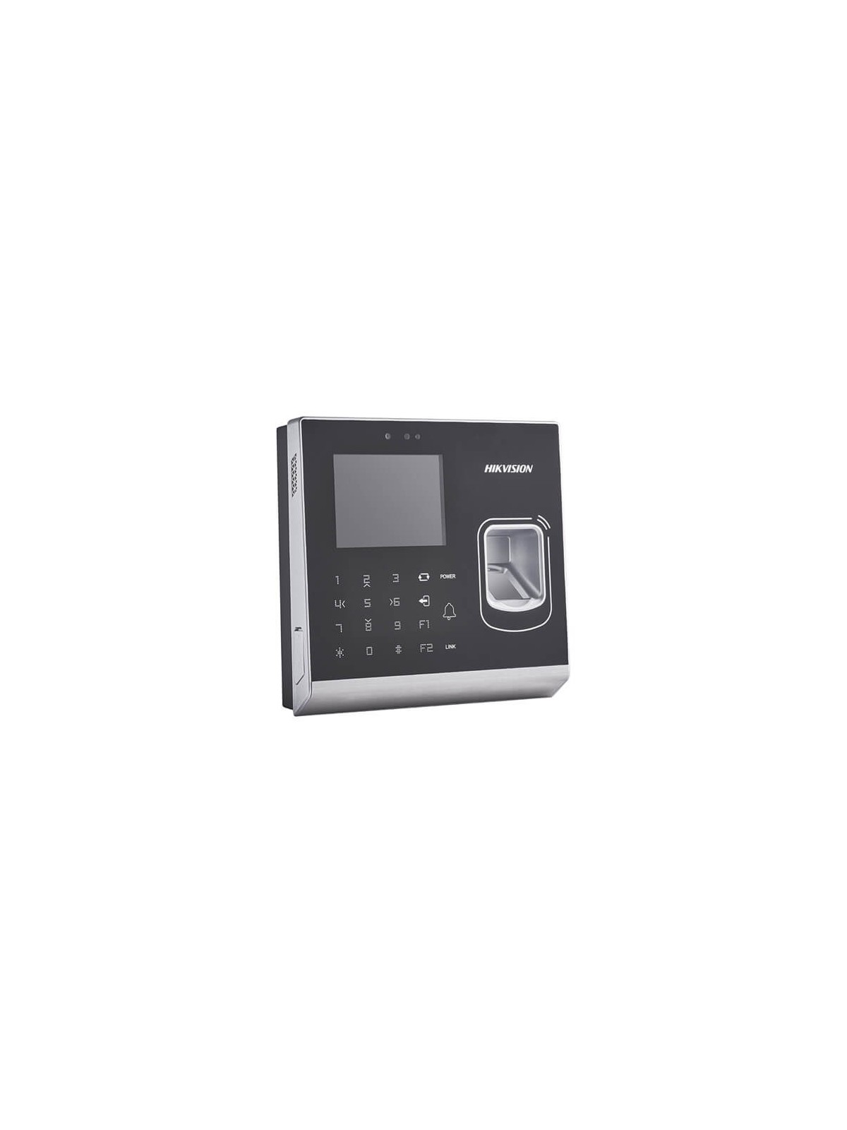 Terminal autónomo Hikvision DS-K1T201EF-C Huellas RFID Teclado Cámara LCD 2.8"