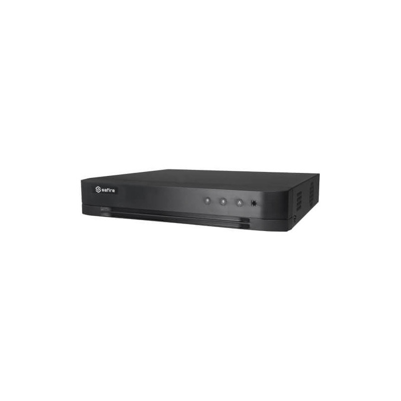 Grabador 5en1 Safire       SF-XVR3104HS 4ch Video (1MP 100fps) 1ch IP 1ch Audio H265+ HDMI SATAx1
