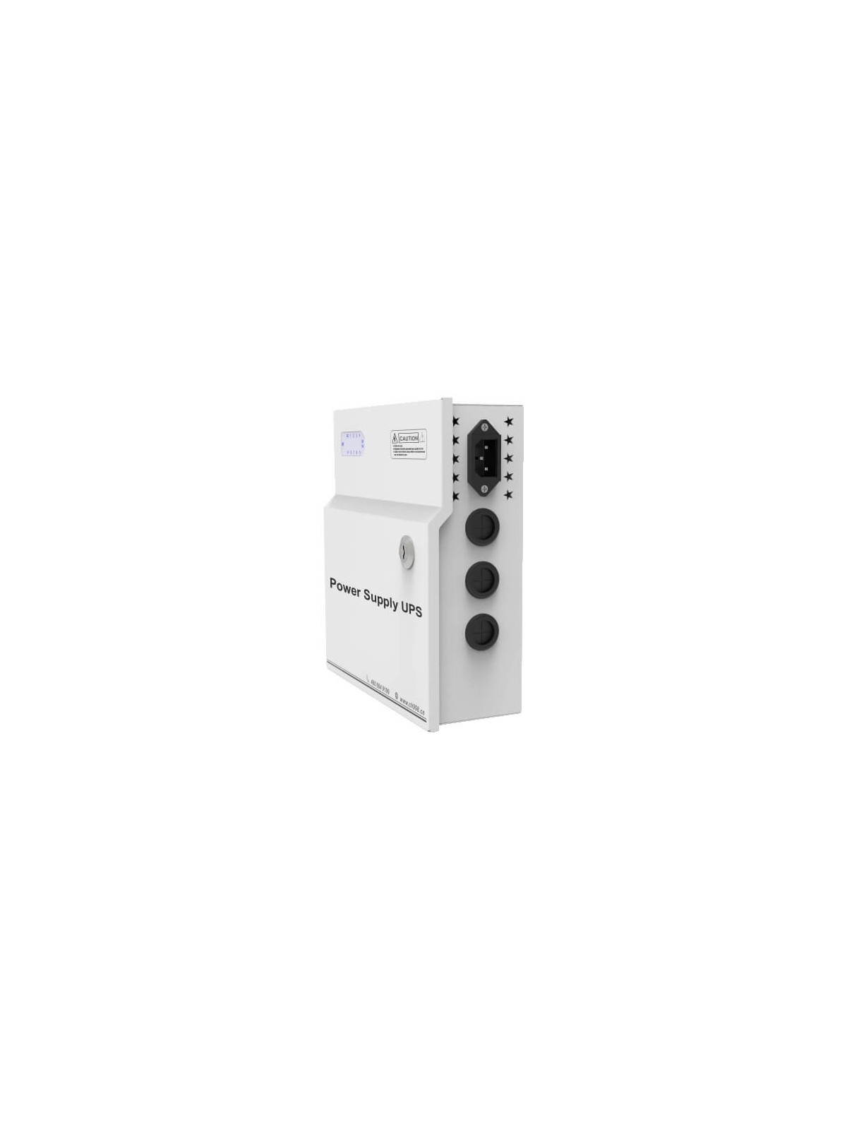 Fuente de alimentación  para pared 12VDC 10A (120W) 9 salidas  UPS PD120W-9-12V-UPS