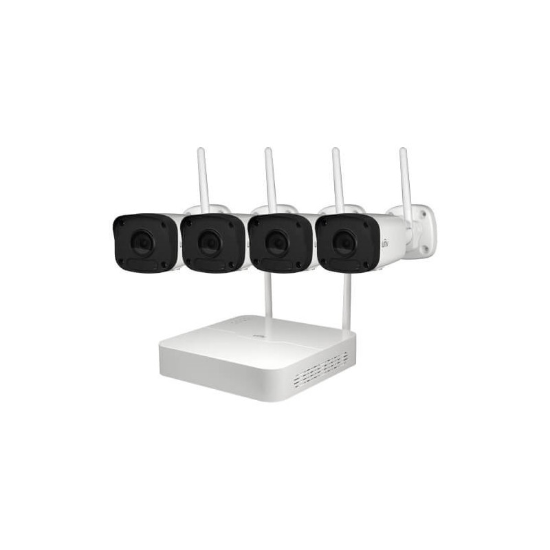 Kit videovigilancia wifi Uniview 4 cámaras 2MP UV-KIT001-B44W