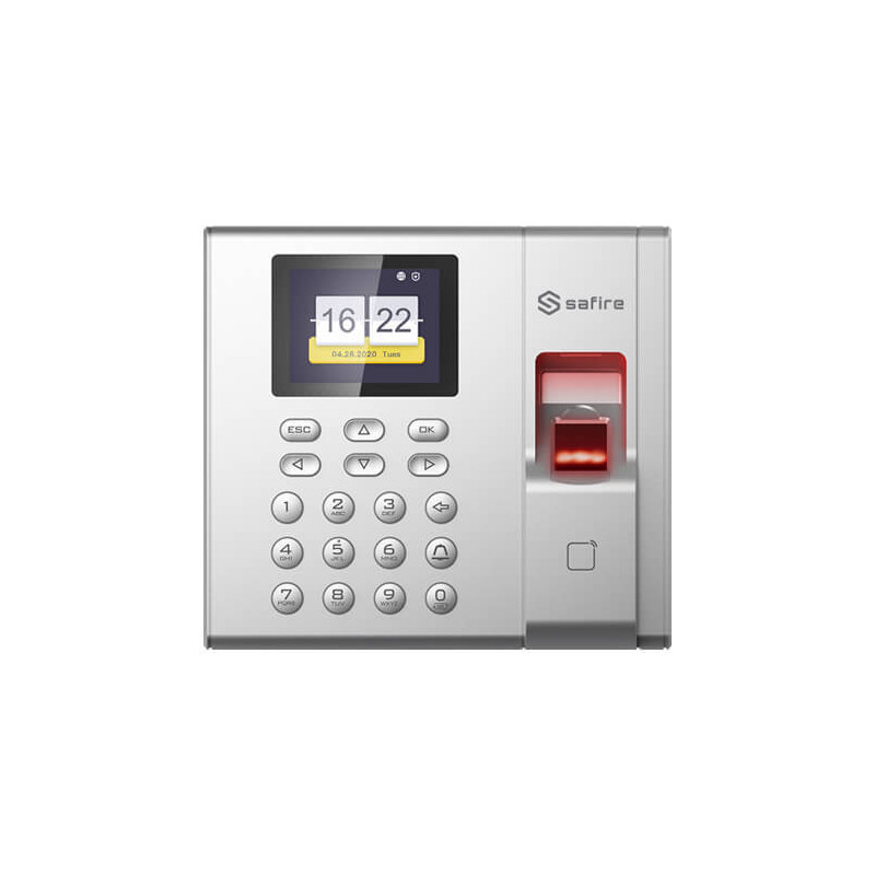 Control de accesos y presencia Safire SF-AC3003KEMD-IP Teclado Huellas RFID