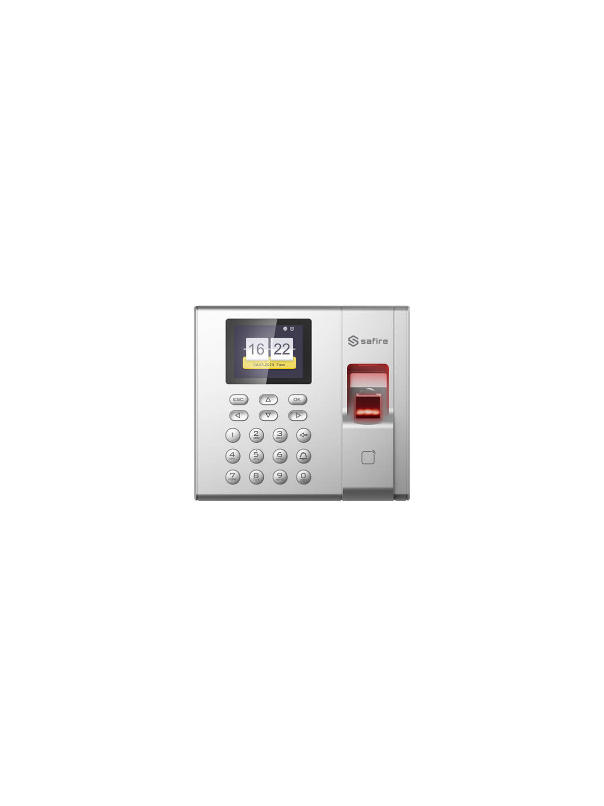 Control de accesos y presencia Safire SF-AC3003KEMD-IP Teclado Huellas RFID