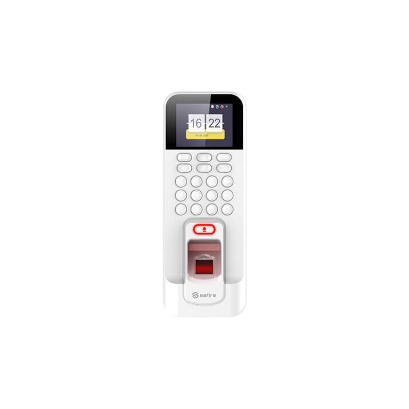 Control de accesos y presencia Safire SF-AC3011KEMDW-IP Teclado Huellas RFID