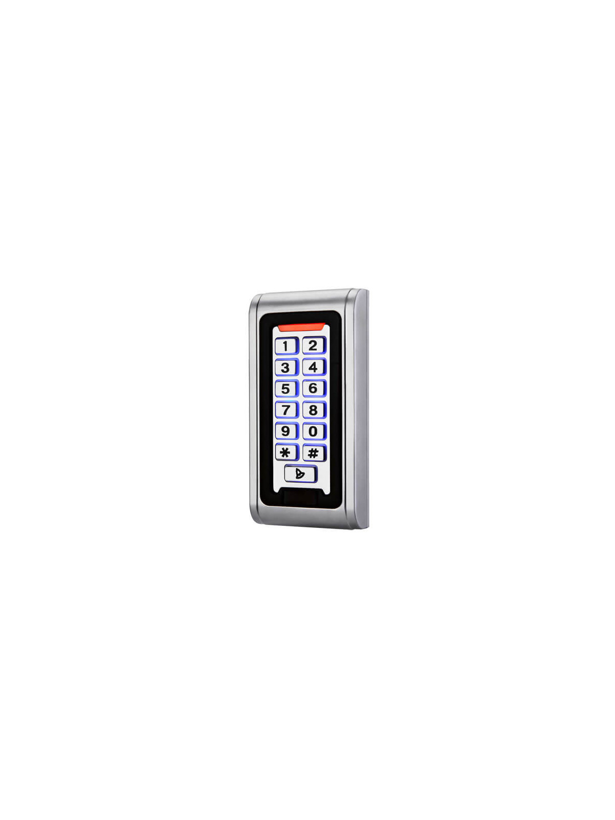 Control de accesos autónomo AC103-MF Teclado Mifare Wiegand26 Relé Alarma Timbre IP68