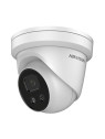 Domo IP Hikvision DS-2CD2326G2-ISU/SL 2MP PRO IR30m 2.8mm H265+ POE SD WDR Audio Alarmas Acusense