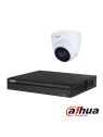 Kit videovigilancia 6 cámaras IP Dahua 8MP POE disco duro 2Tb