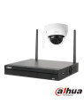 Kit videovigilancia wifi 2 cámaras IP Dahua  K42 4MP disco duro 1Tb
