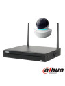 Kit videovigilancia wifi 3 cámaras IP Dahua A35 3MP disco duro 1Tb