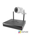 Kit videovigilancia wifi 2 cámaras IP EZVIZ  C3C 1MP disco duro 1Tb