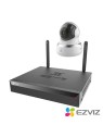 Kit videovigilancia wifi 2 cámaras IP EZVIZ  C6B 1MP disco duro 1Tb